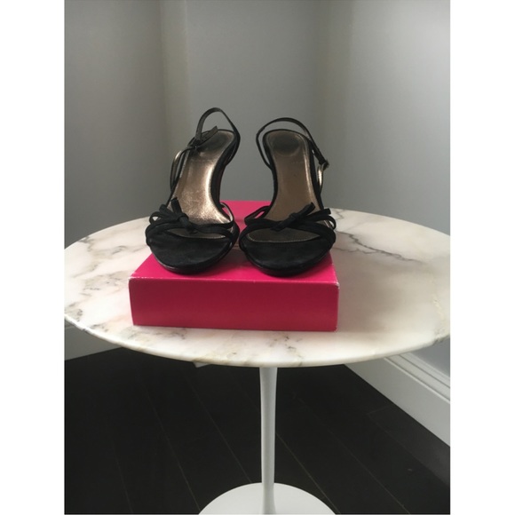 J. Crew Bow Accent Strappy Slingback Size 8.5 - Picture 3 of 12